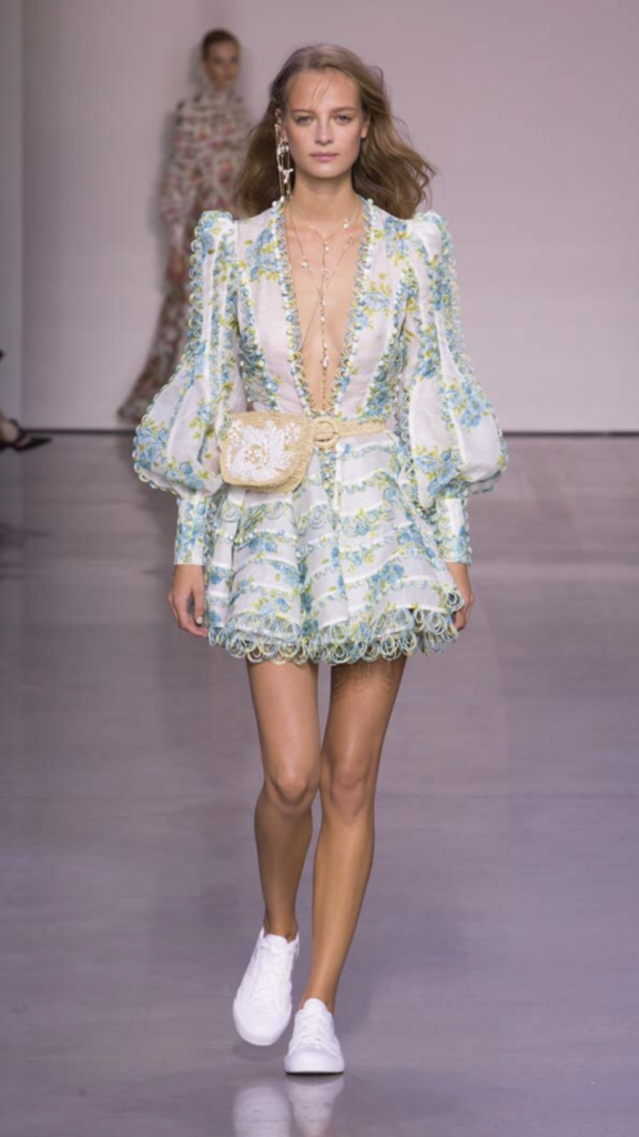 zimmermann NYFW show dress available in stores