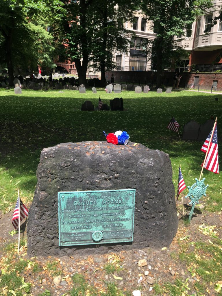 samuel adams grave boston