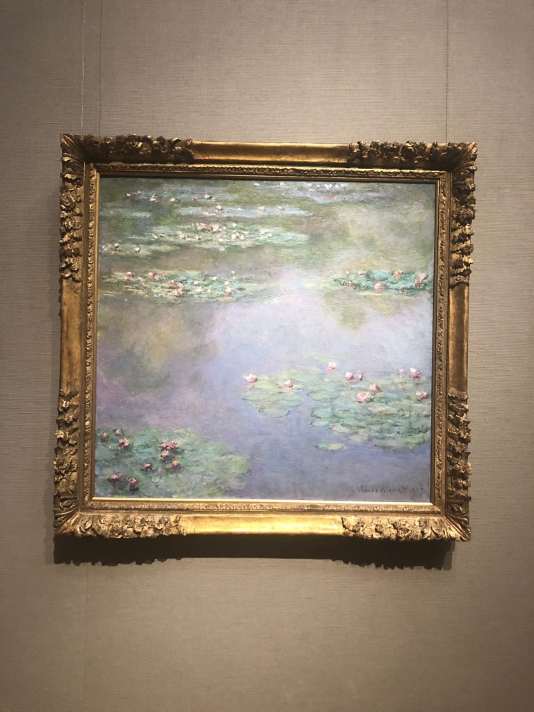Monet painting at Boston museum