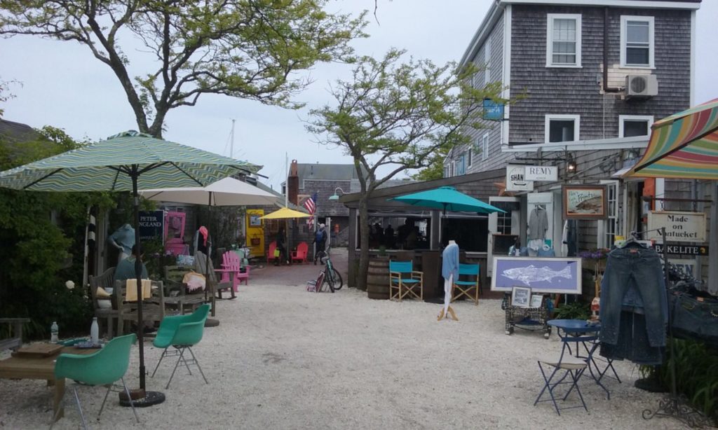 Nantucket harbor shops