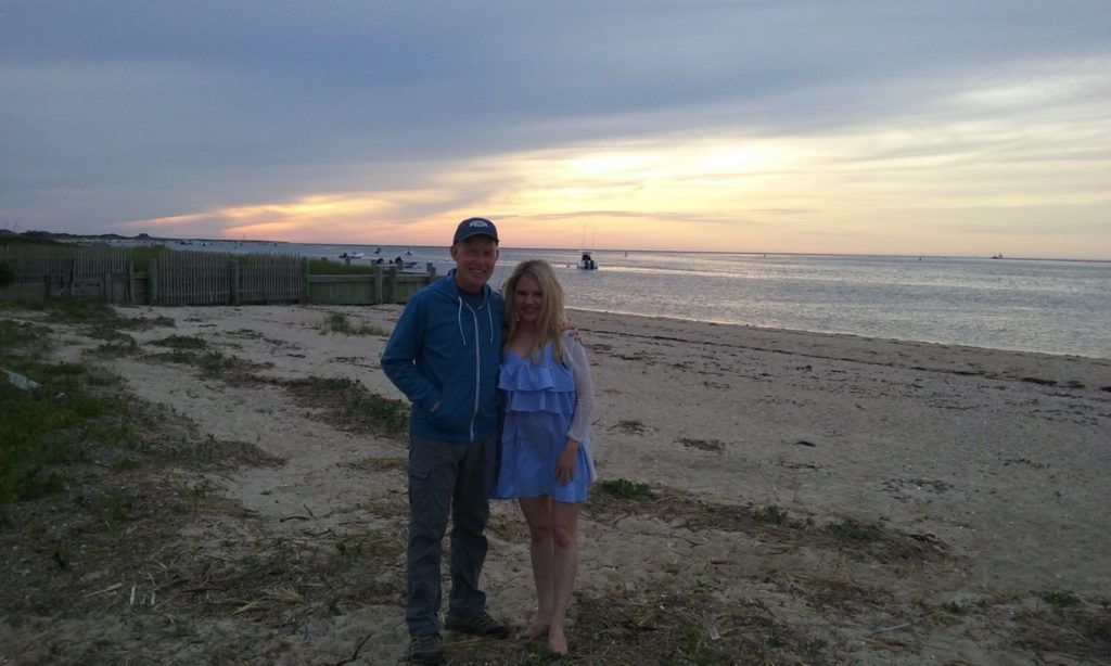 my Dad and I in Nantucket