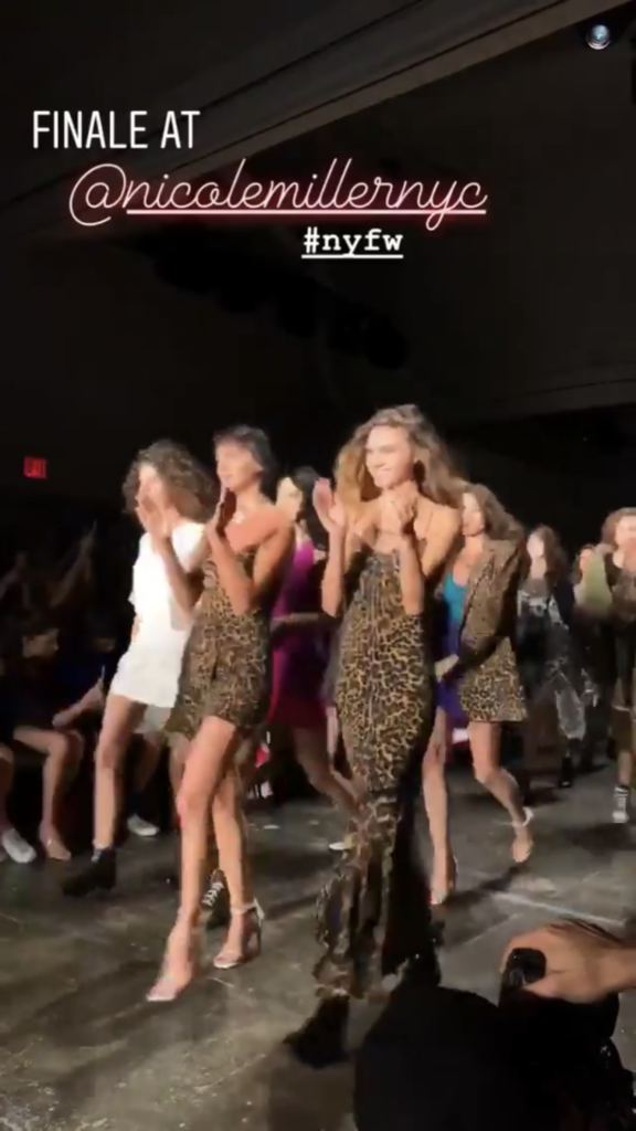finale at Nicole Miller NYFW