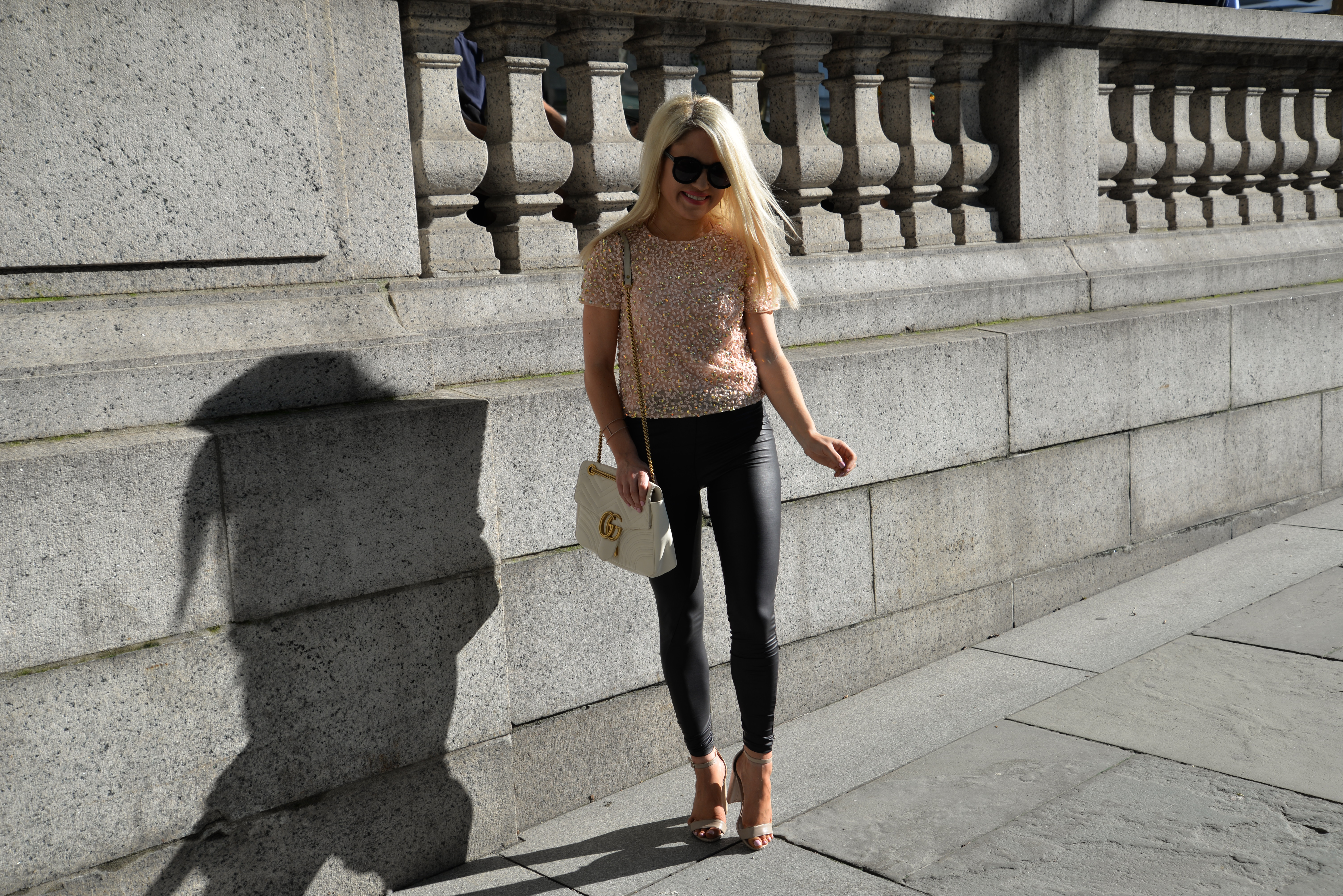 embellished top from ASOS leggings