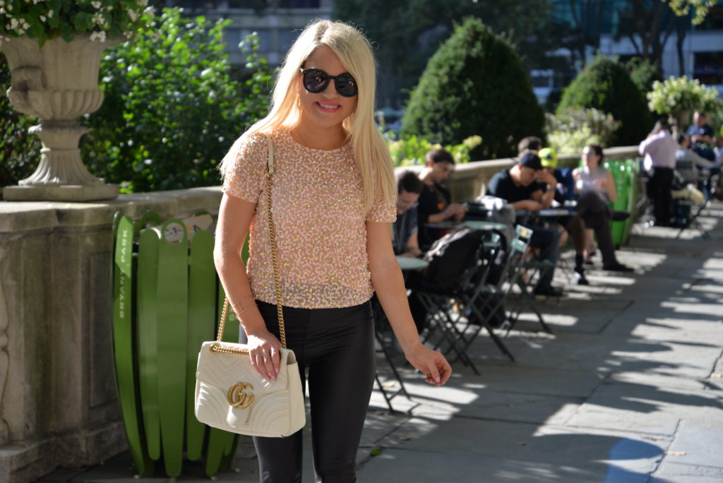 beaded holiday top