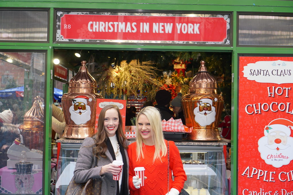 coffee shop at winter village Bryant Park