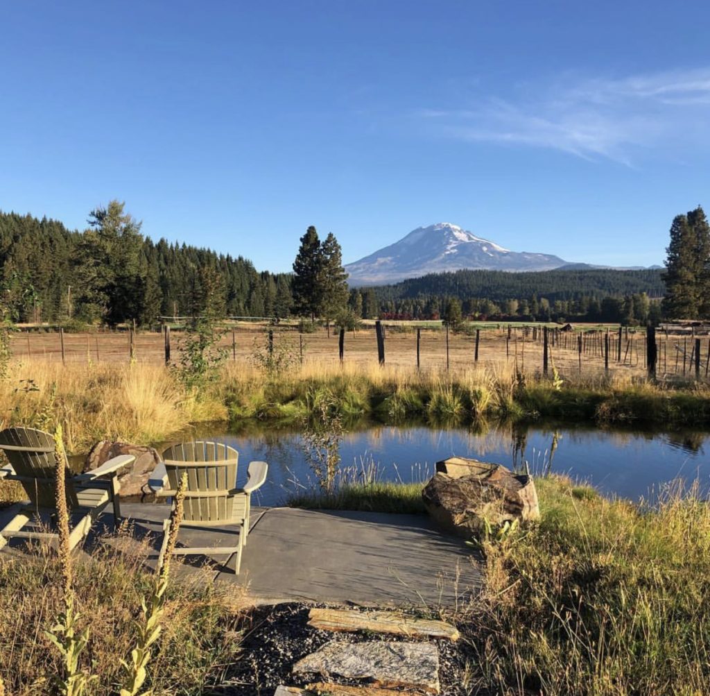 mount Adams house view