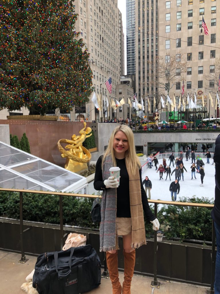 Rockefeller Center ice skating rink