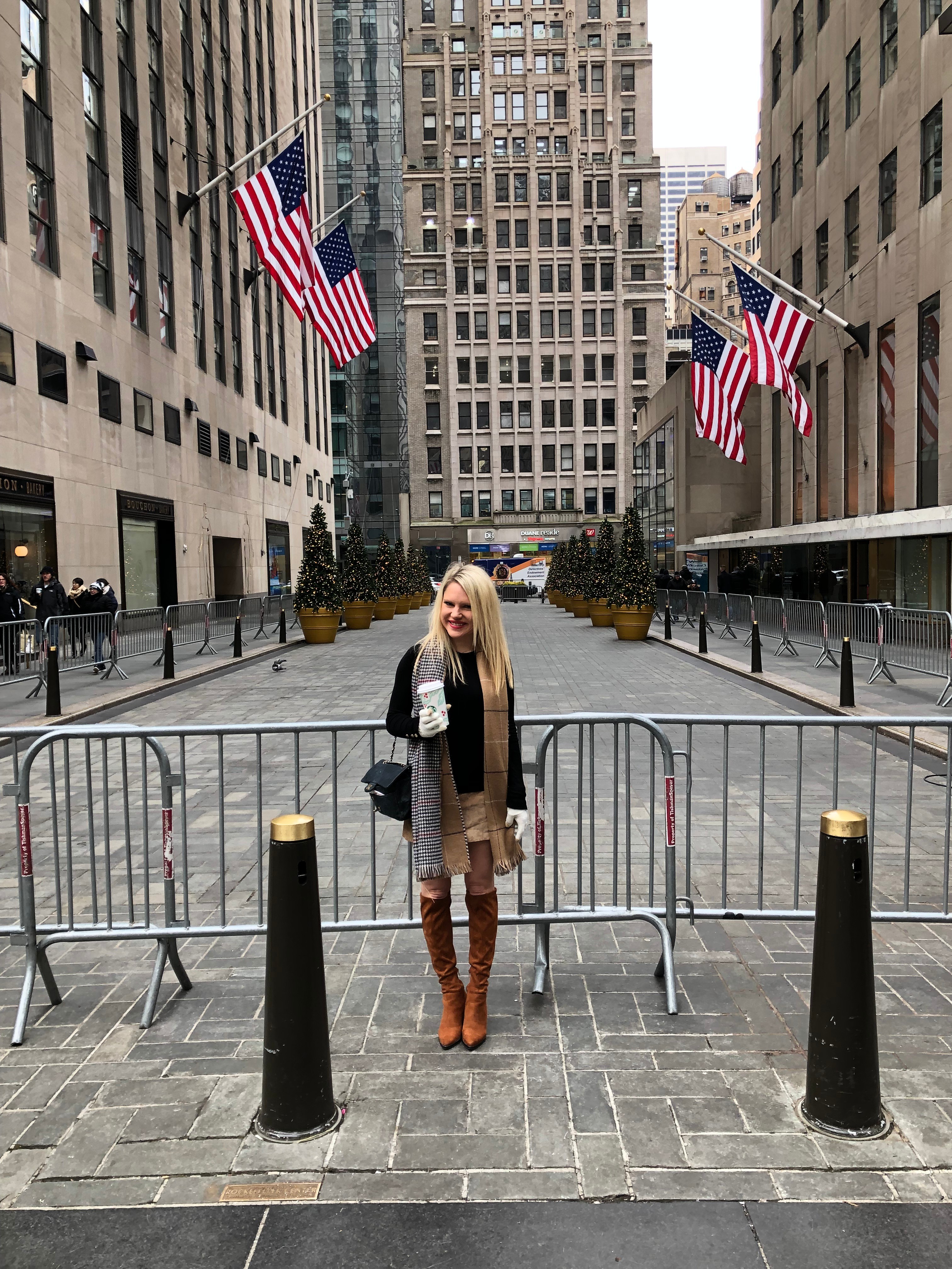 Rockefeller Center at Christmas time