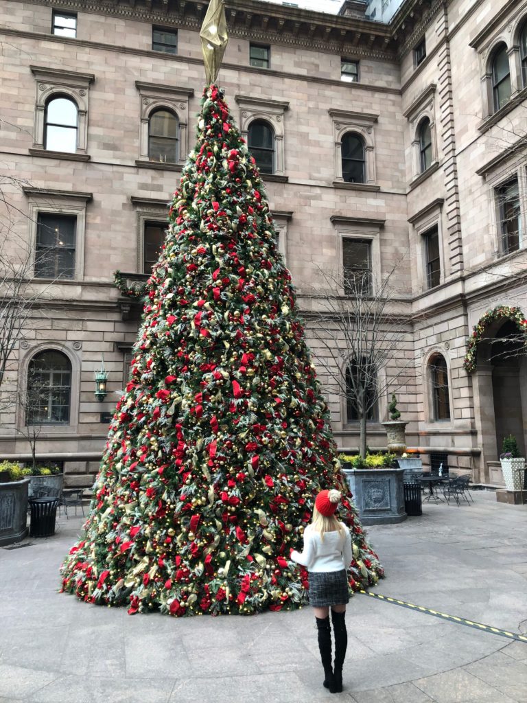 LOTTE NEW YORK PALACE AT CHRISTMASTIME