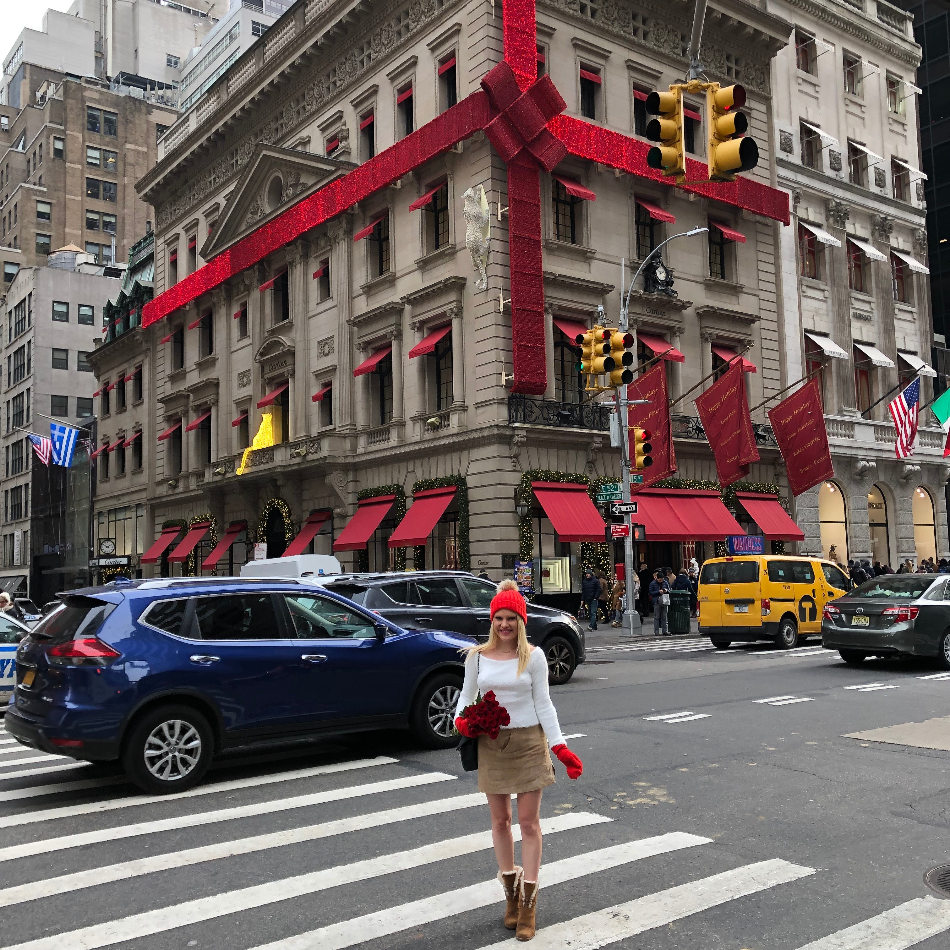 Cartier store on Fifth Ave in New York City