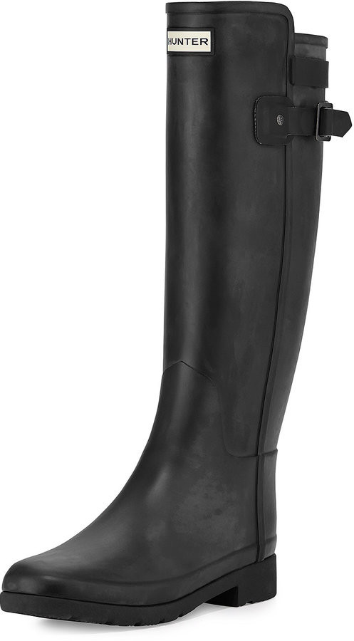 Hunter rain boots & liquid leggings | Styled American