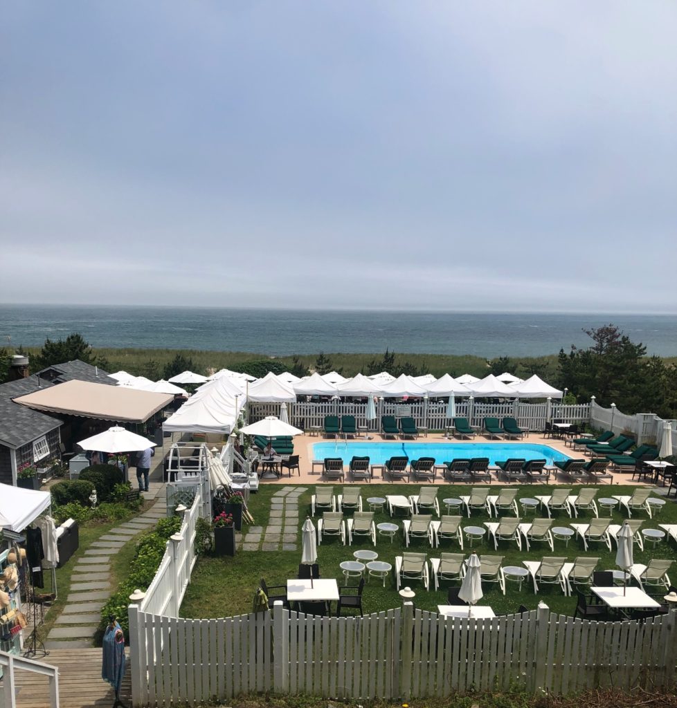 pool and ocean view from The Summer House