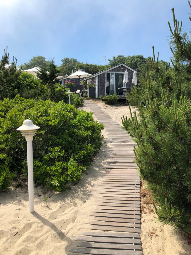 The Summer House beach access on Nantucket