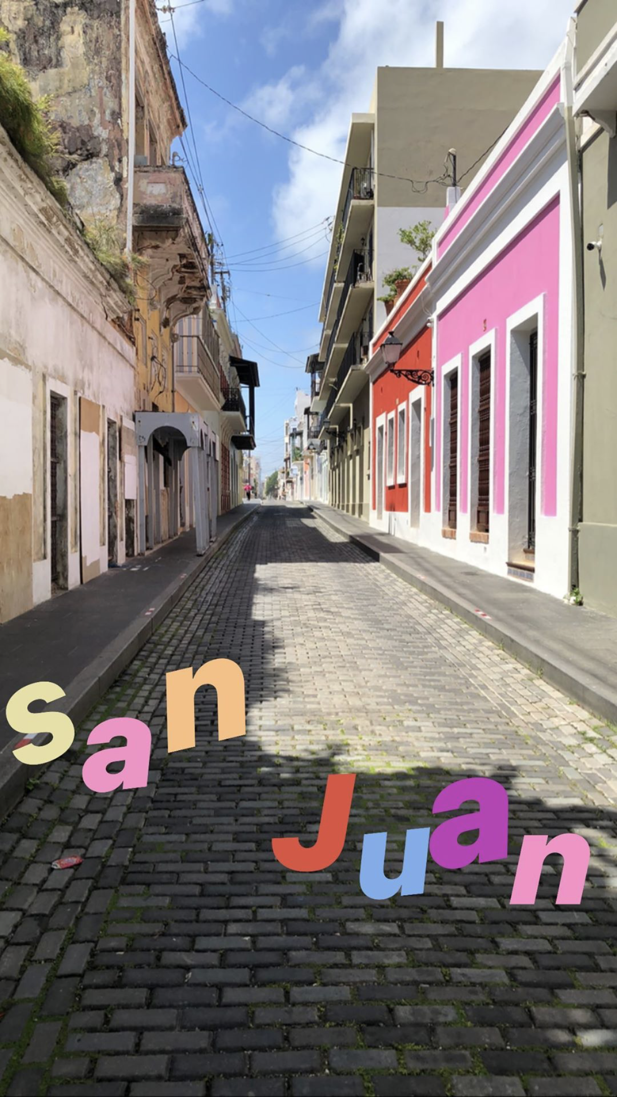 san juan puerto rico pink colored buildings
